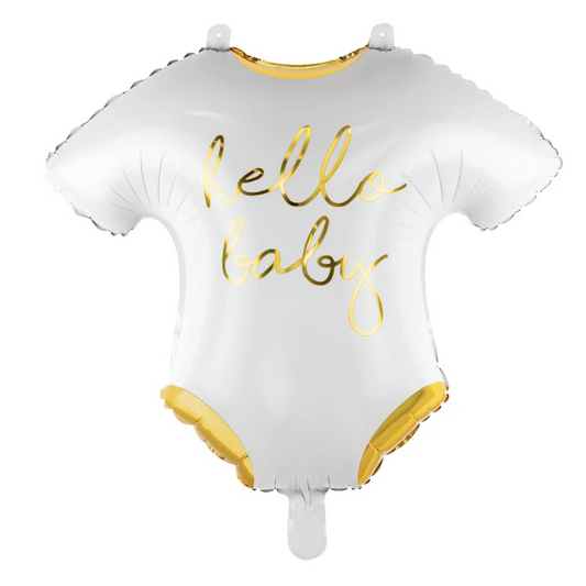 Hello Baby Romper Foil Balloon