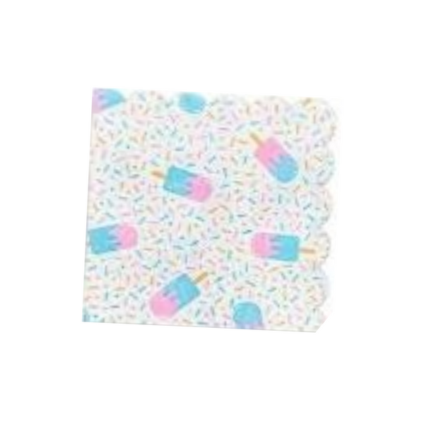 Candy Land-Themed Paper Napkins Set