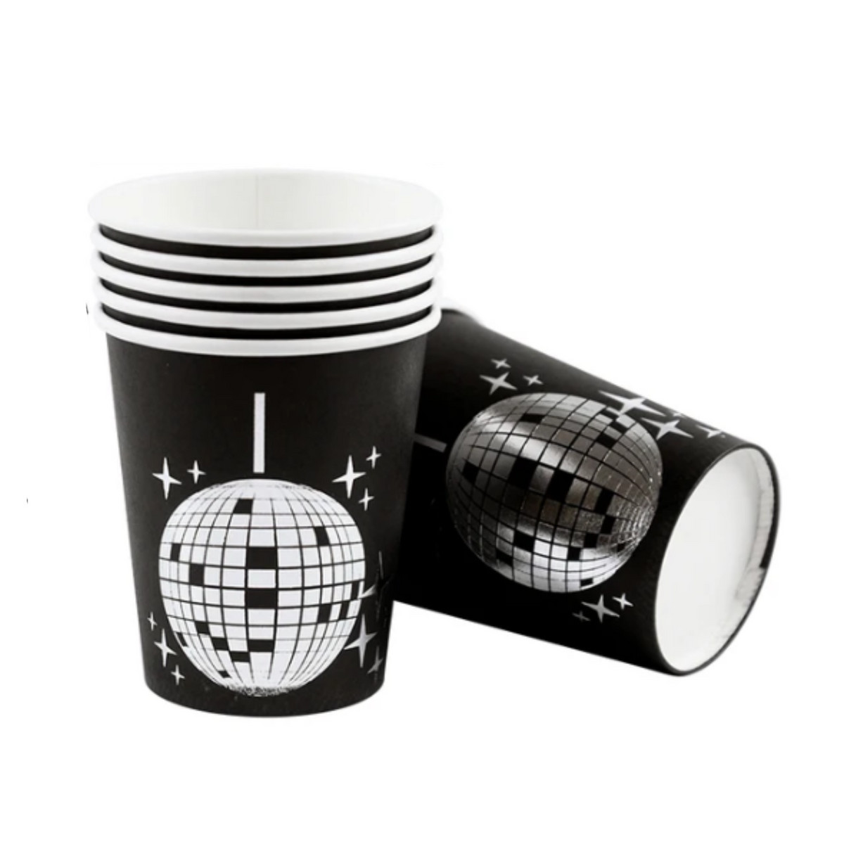 Groovy 70s Disco-Themed Party Paper Cups Set