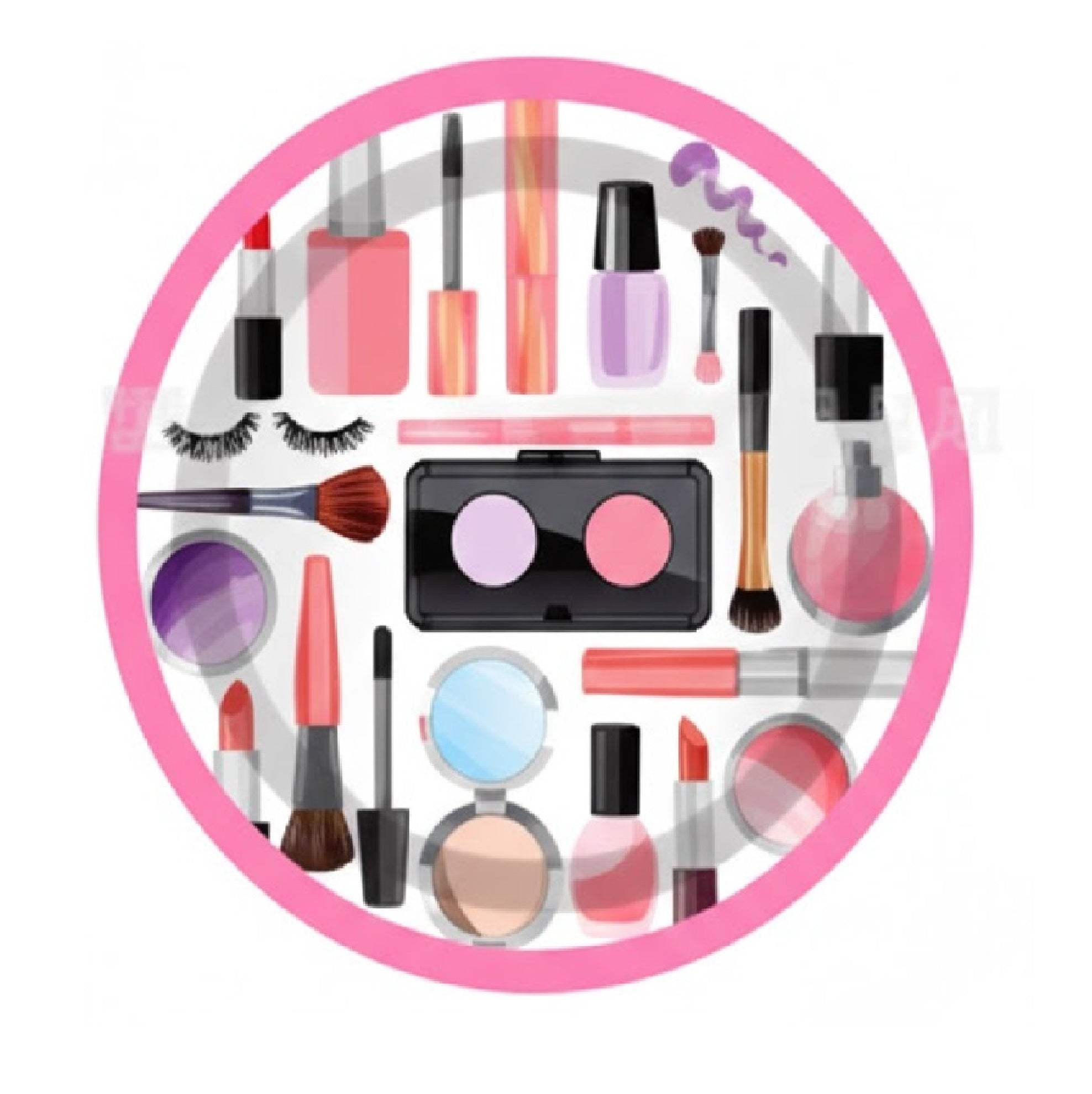 Spa Party Theme 9inch Paper Plate Sets