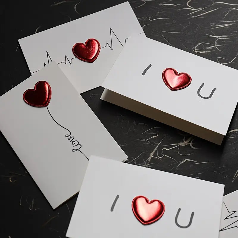 Heart Pop up - Valentine Card 1 Pc