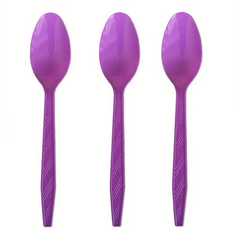 Purple Cutlery Set (Spoon)