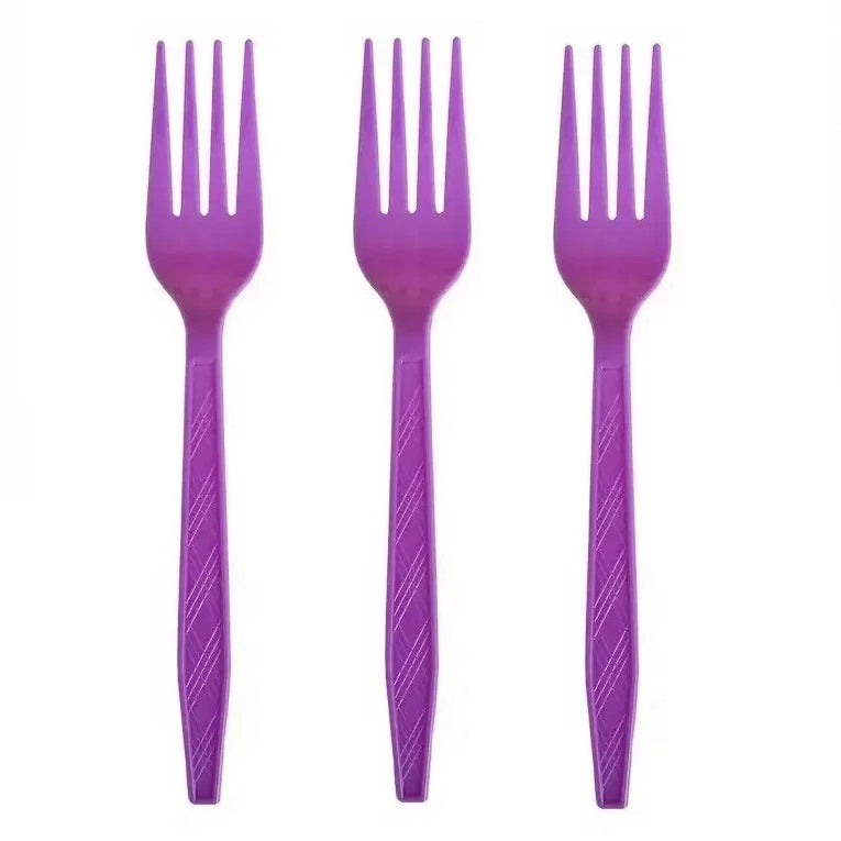 Purple Cutlery Set (Fork)