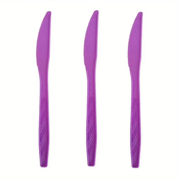 Purple Cutlery Set (Knives)
