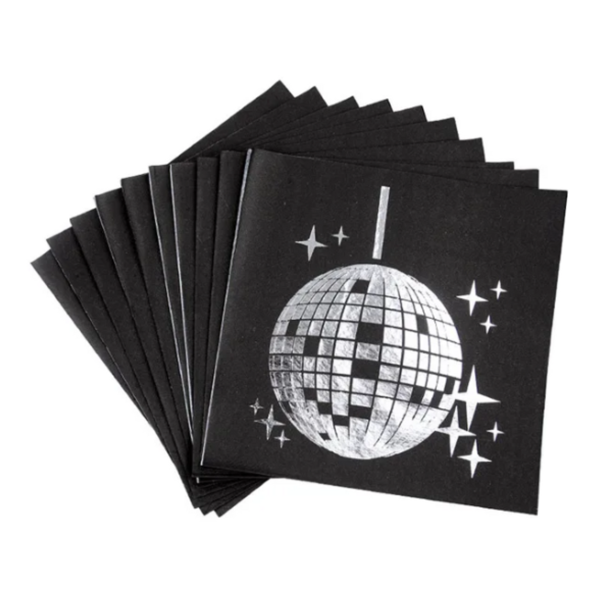 Groovy 70s Disco-Themed Party Paper Napkins Set