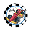 Load image into Gallery viewer, Racing Car Theme Party 9 Inch Paper Plates Set
