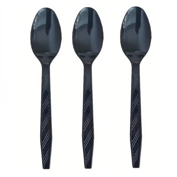 Black Cutlery Set (Spoon)