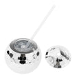 Load image into Gallery viewer, Silver Shiny Disco Ball Party Cup - 1pc
