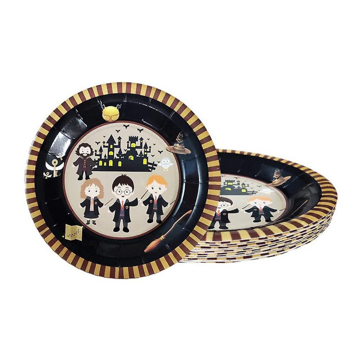 Harry Potter-Themed Party 7 Inch Paper Plates Set