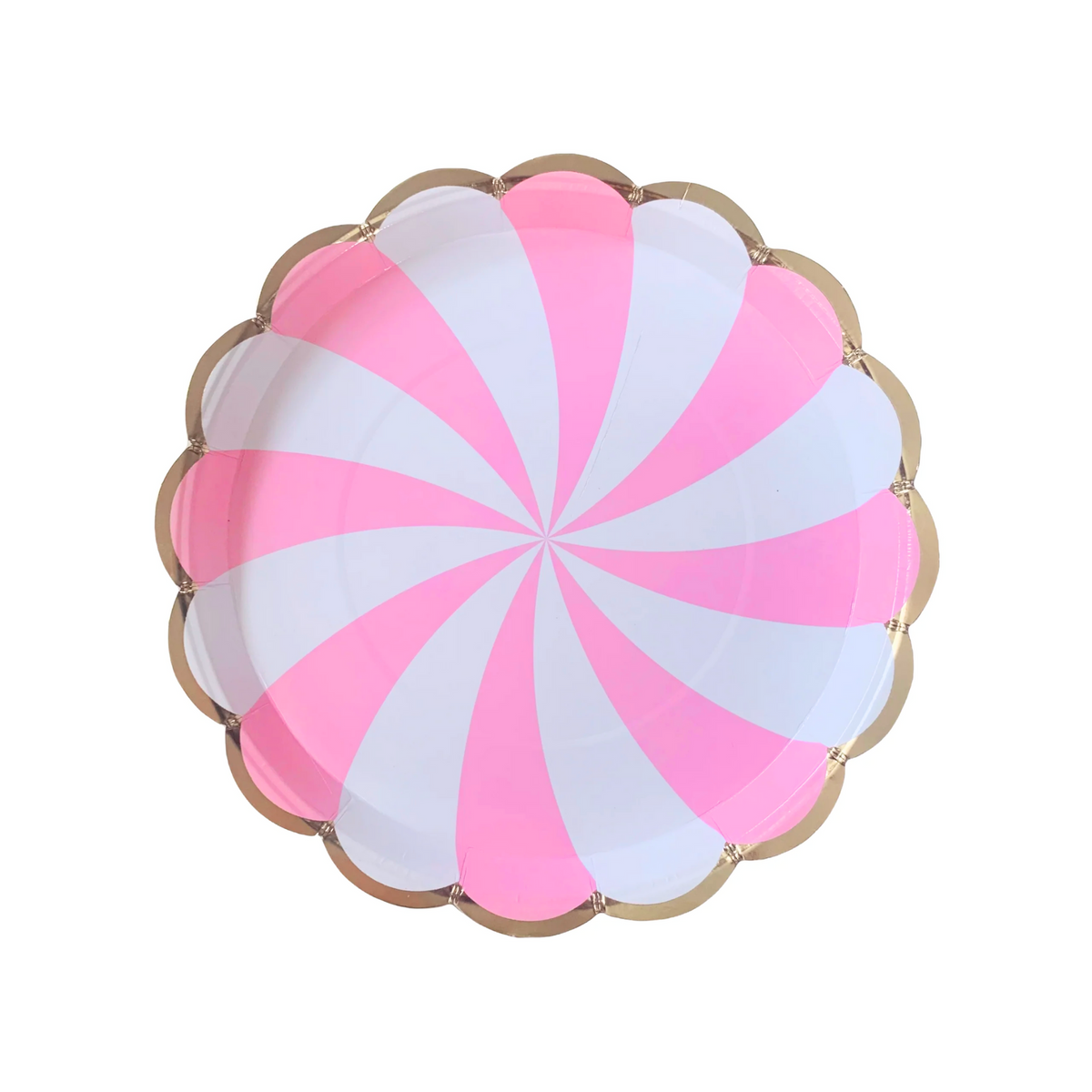 Pink Swirl Tableware Set