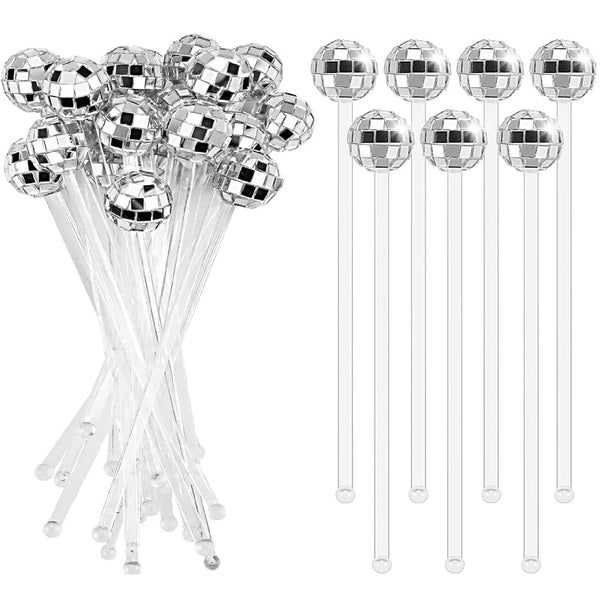 Disco Ball Stirrer Cocktail