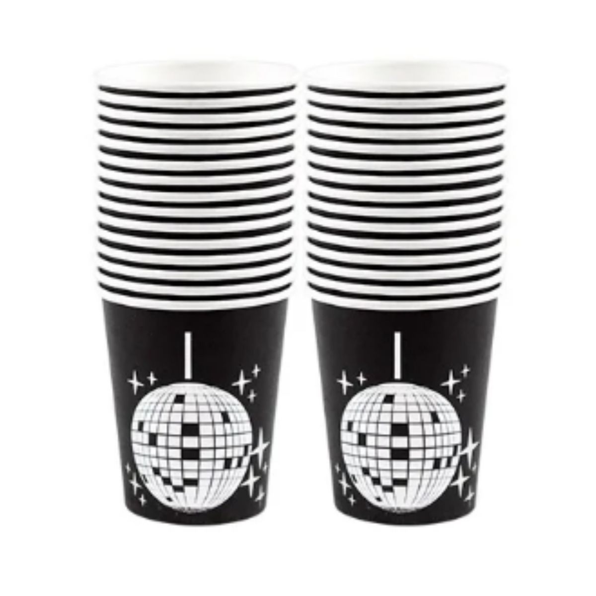 Groovy 70s Disco-Themed Party Paper Cups Set