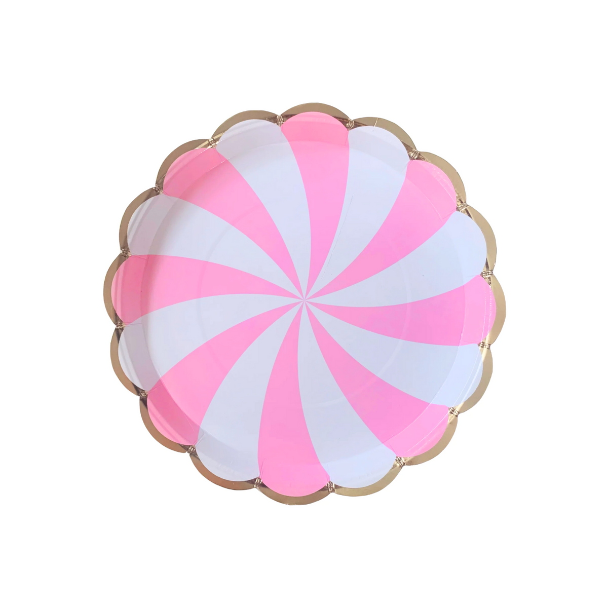 Pink Swirl Tableware Set