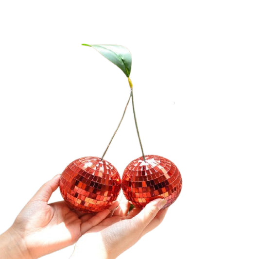 Disco Cherry Ball Decoration