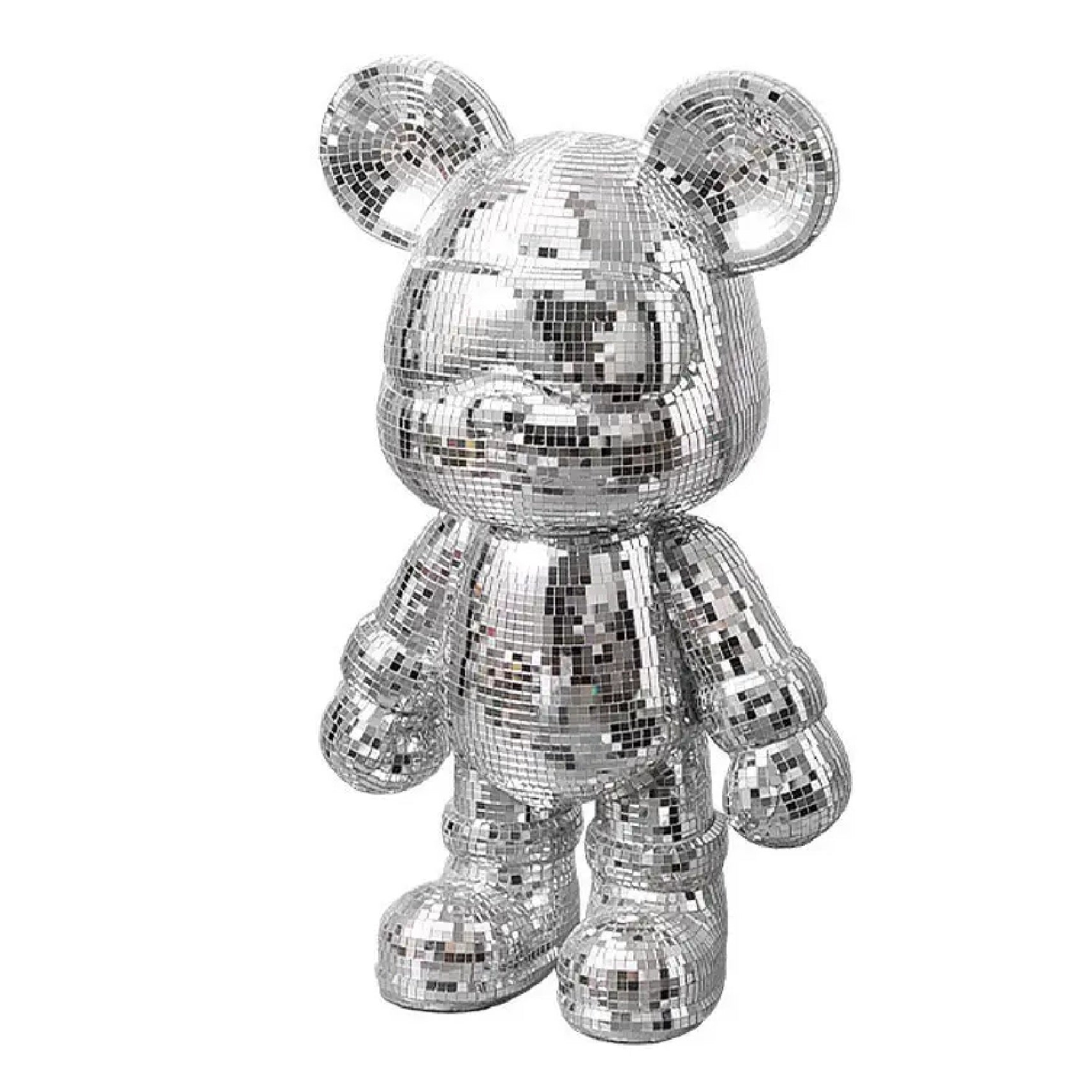 Shinning Disco Bear Decoration 32*16cm