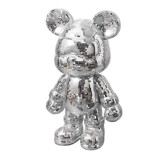 Shinning Disco Bear Decoration 32*16cm