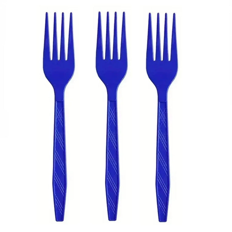 Navy Blue Cutlery Set (Fork)