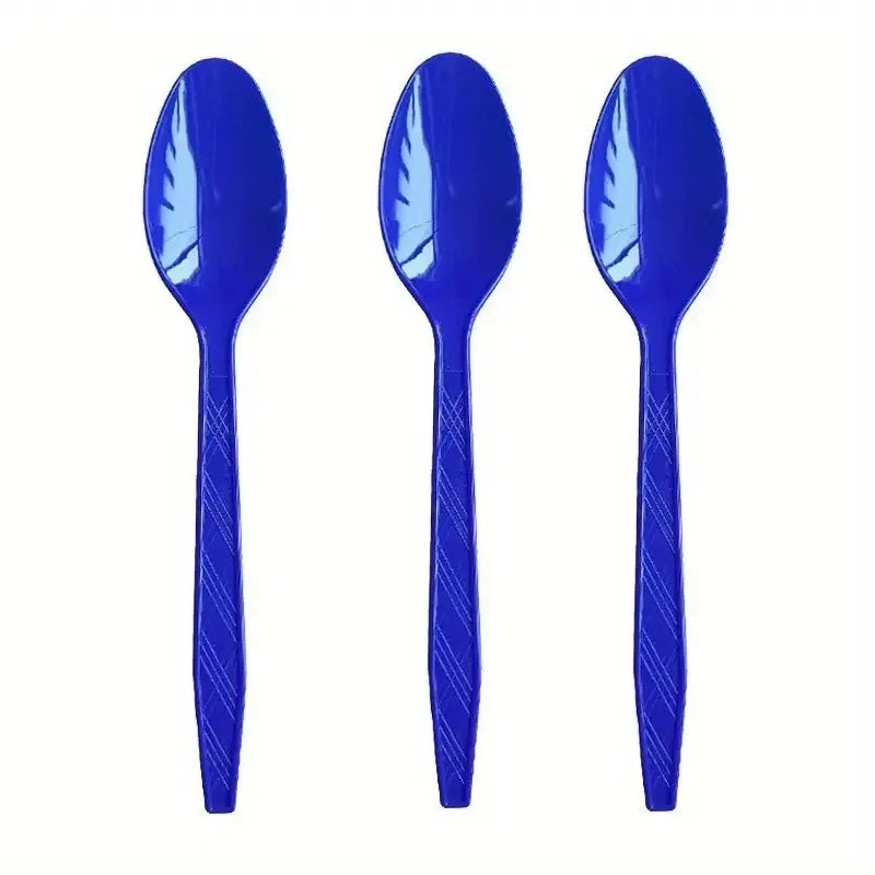 Navy Blue Cutlery Set (Spoon)