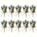 Load image into Gallery viewer, Christmas Pine Picks Ornaments 15cm
