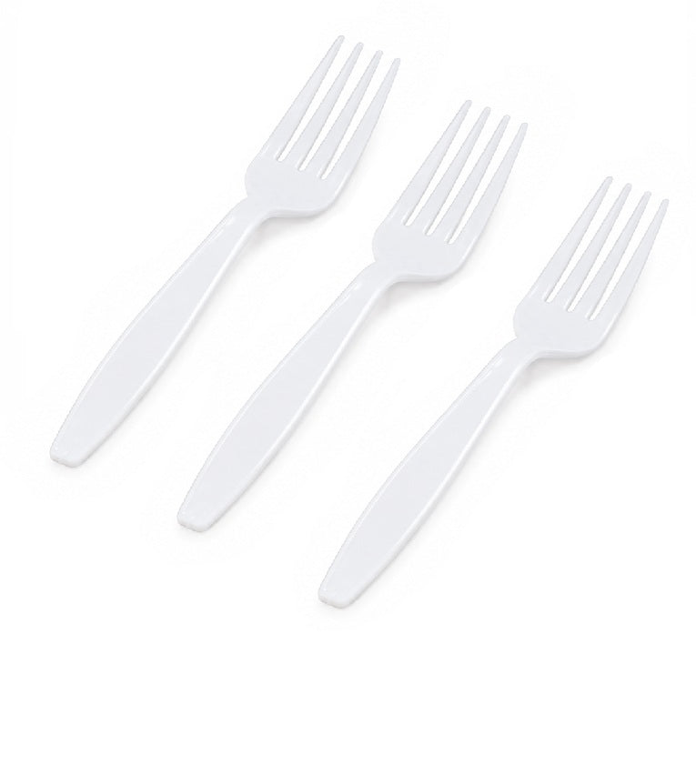 Winnie-The-Pooh Cutlery Plastic White (Fork)
