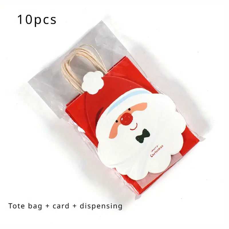 Christmas Gift Bag 16*8*21cm 10pcs/bag