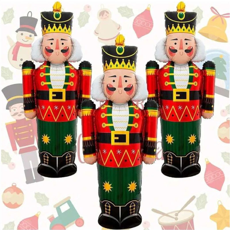 Christmas nutcracker Foil Balloon 102*48.5cm