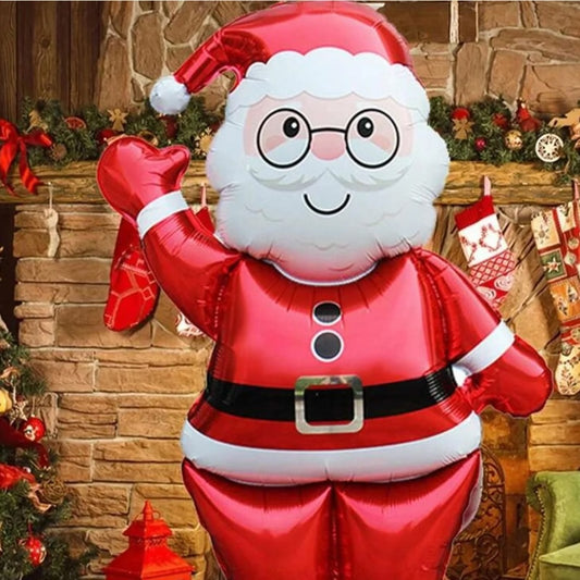 Christmas Santa Clause Standing Foil Balloon 155.5*90.5CM