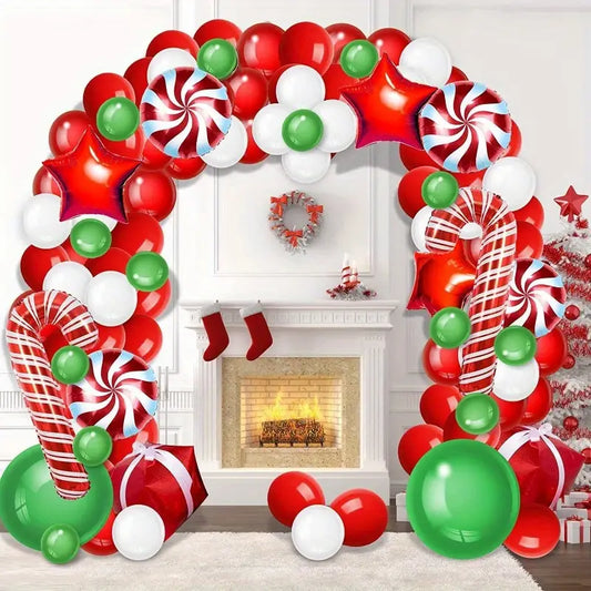 Christmas Balloon Garland Decoration