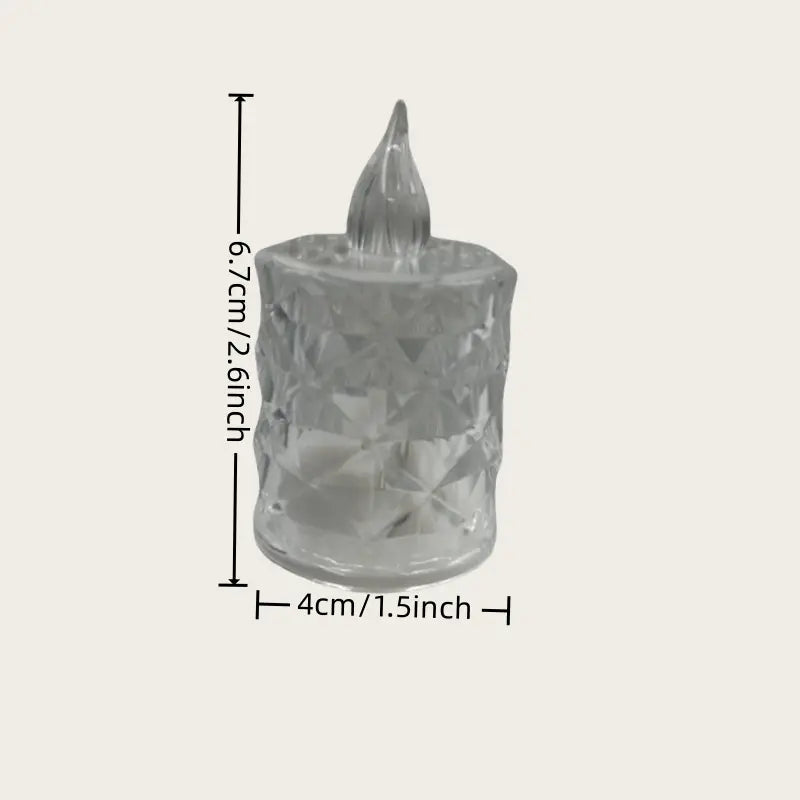 Candle Battery Operated 6.5*4 cm