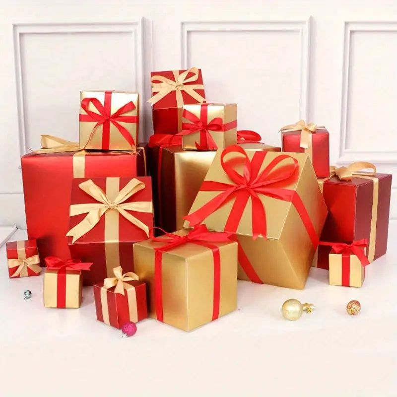 Gift Boxes Decoration - 8 Pcs