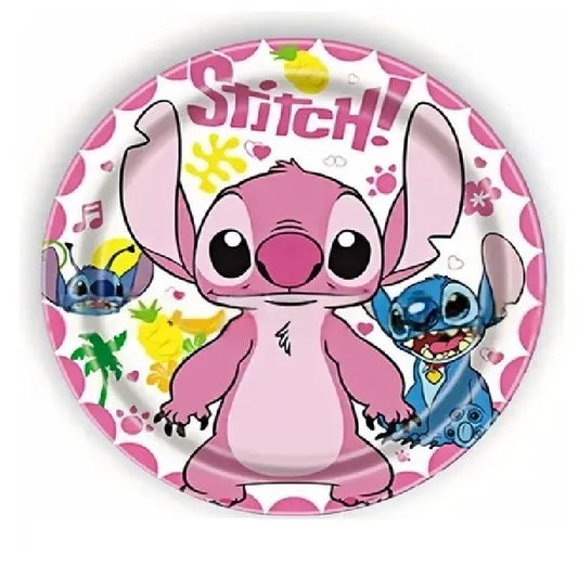 Angle & Stitch Theme 7inch Paper Plates