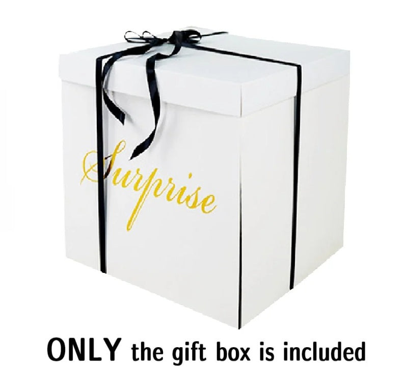 Big Surprise Box without Ribbon - White