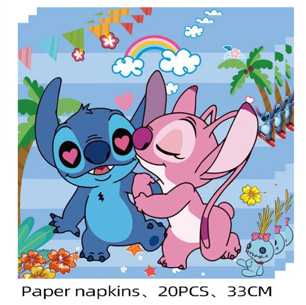 Stitch Theme Napkin Set