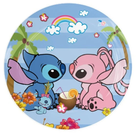 Stitch Theme 9inch Paper Plate