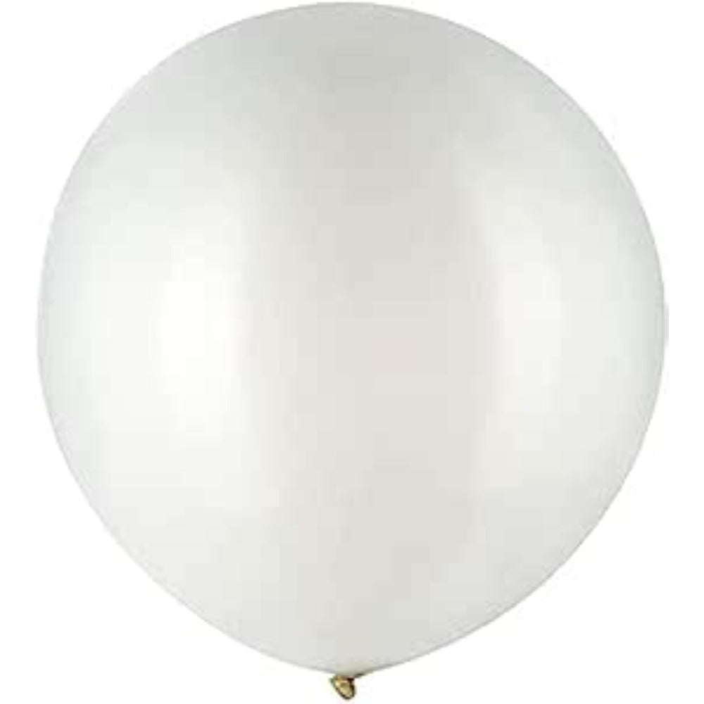 18 Inch Standard Balloons (White)