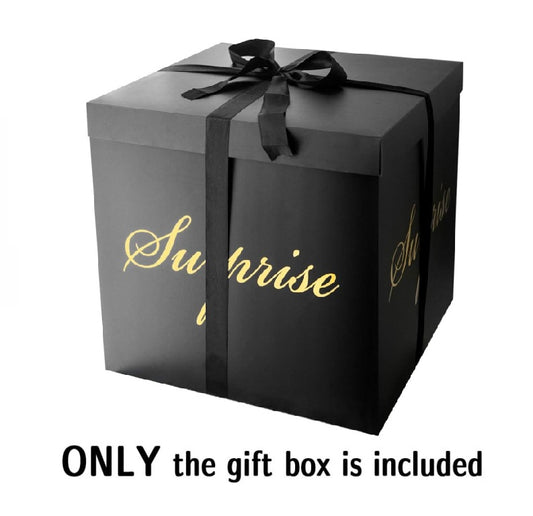Big Surprise Box without Ribbon - Black