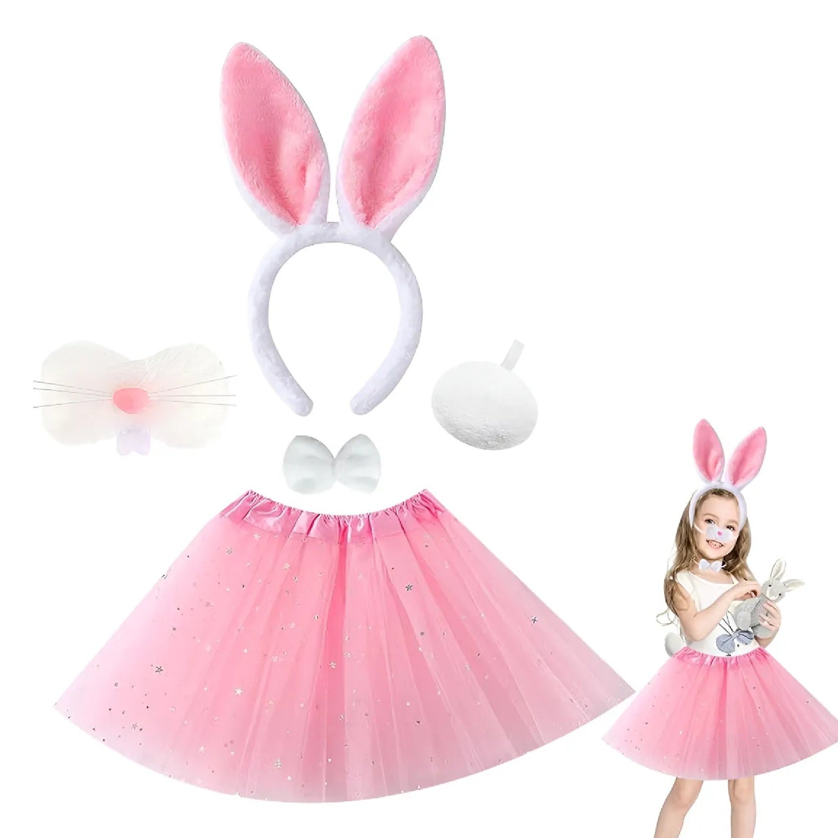 Bunny Cute Girl Skirt  Costume