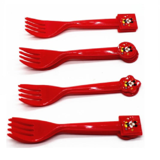 Mickey Mouse Theme Plastic Fork