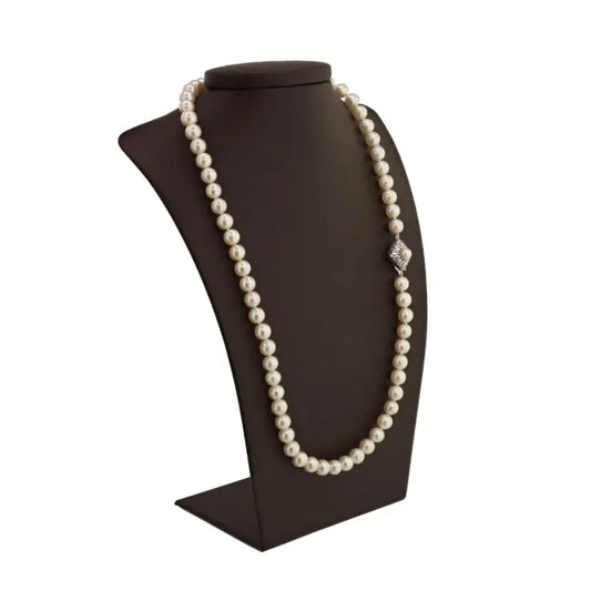 Pearl Necklace and Mannequin Holder