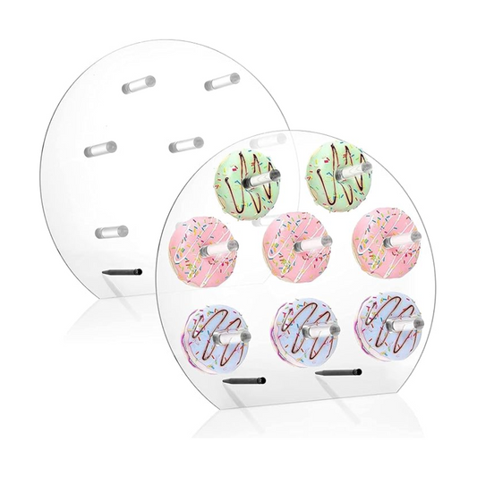 Donut Board Clear Acrylic Rack Display Stand