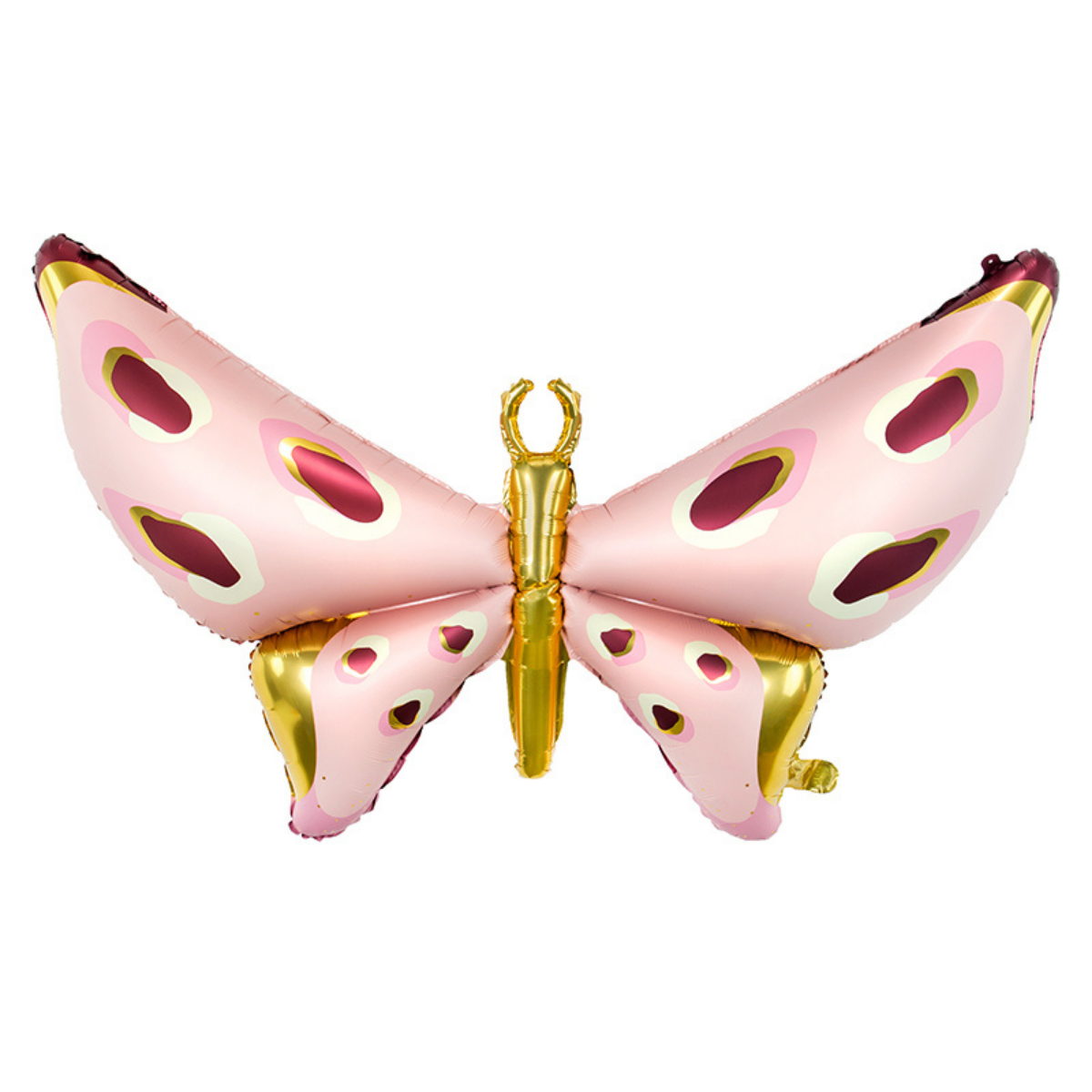 Pink & Gold Butterfly Foil Balloon