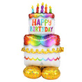 Load image into Gallery viewer, Happy Birthday Cake Balloon
