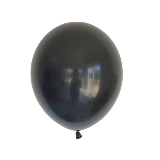 10 Inch Standard Balloons (Black)