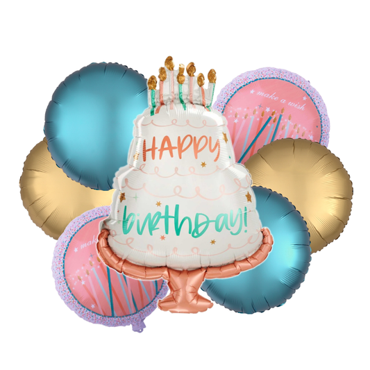 Happy Cake Day Foil Balloon