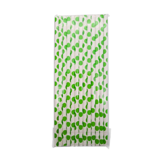 Dino Theme Birthday Party Paper Straws Set