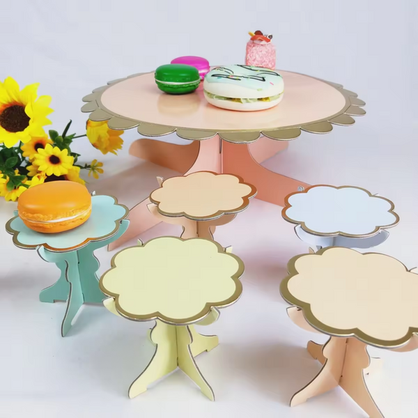 Fairy Theme Party Cupcake Stands Set