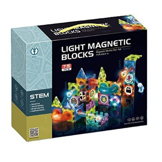 7.5CM Track Ball Magnetic Bricks 75PCS (light version)