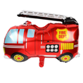 Load image into Gallery viewer, Jumbo Fire Truck Foil Balloon
