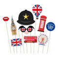 Load image into Gallery viewer, British Flag Photo Booth Props Set
