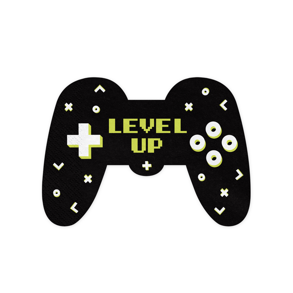 Gaming Controller Shaped Napkins Set
